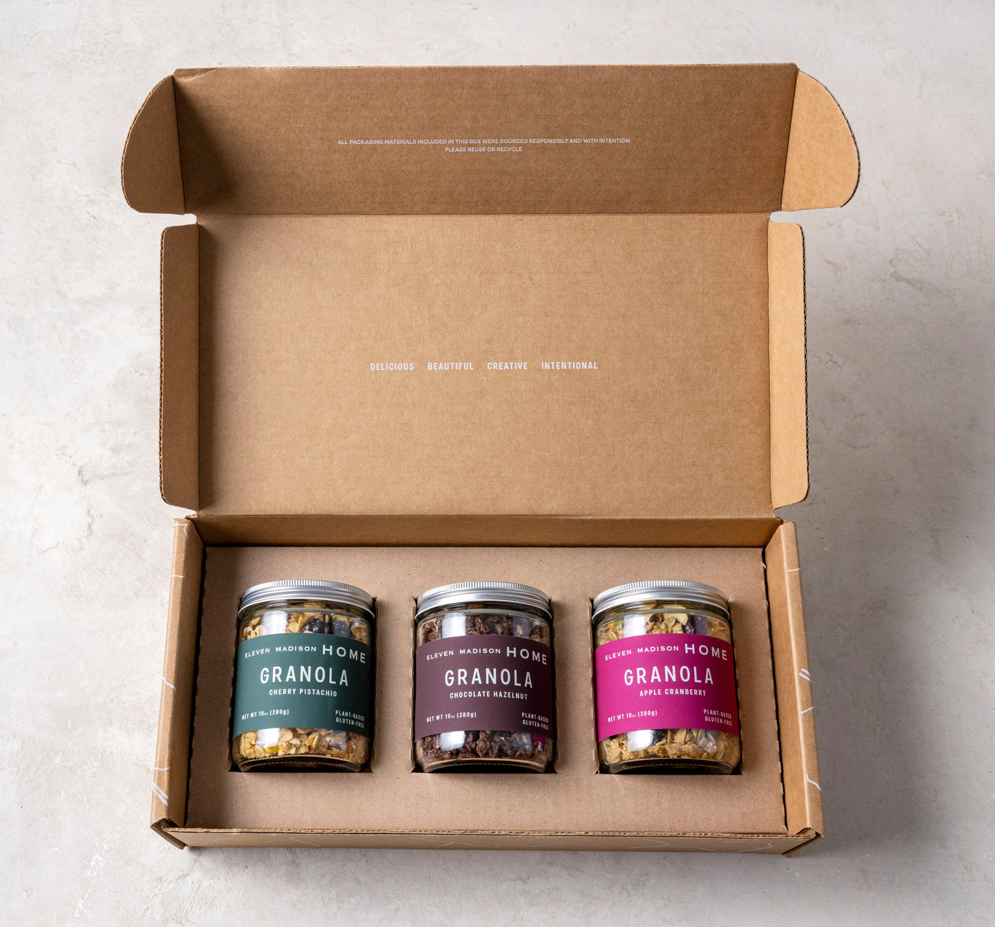 Eleven Madison Park's Granola Trio Gift Box