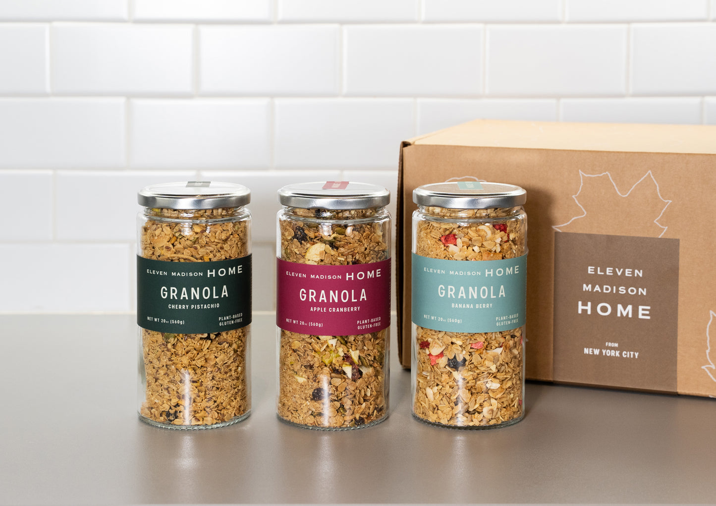 Eleven Madison Park's Granola Trio Gift Box