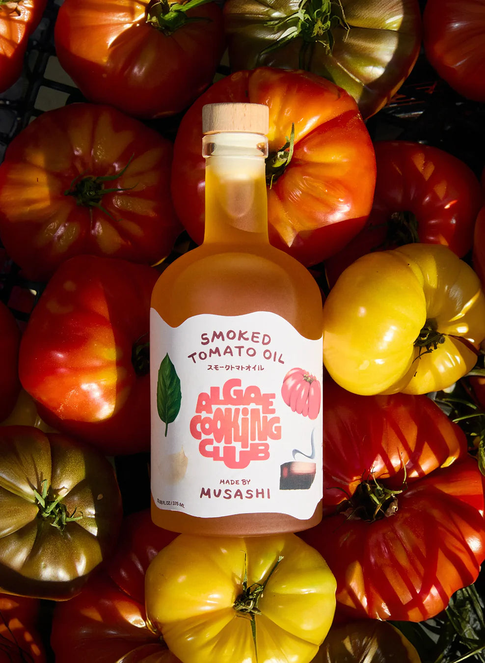 Smoked Tomato Algae Cooking Oil 12.7oz Bottle