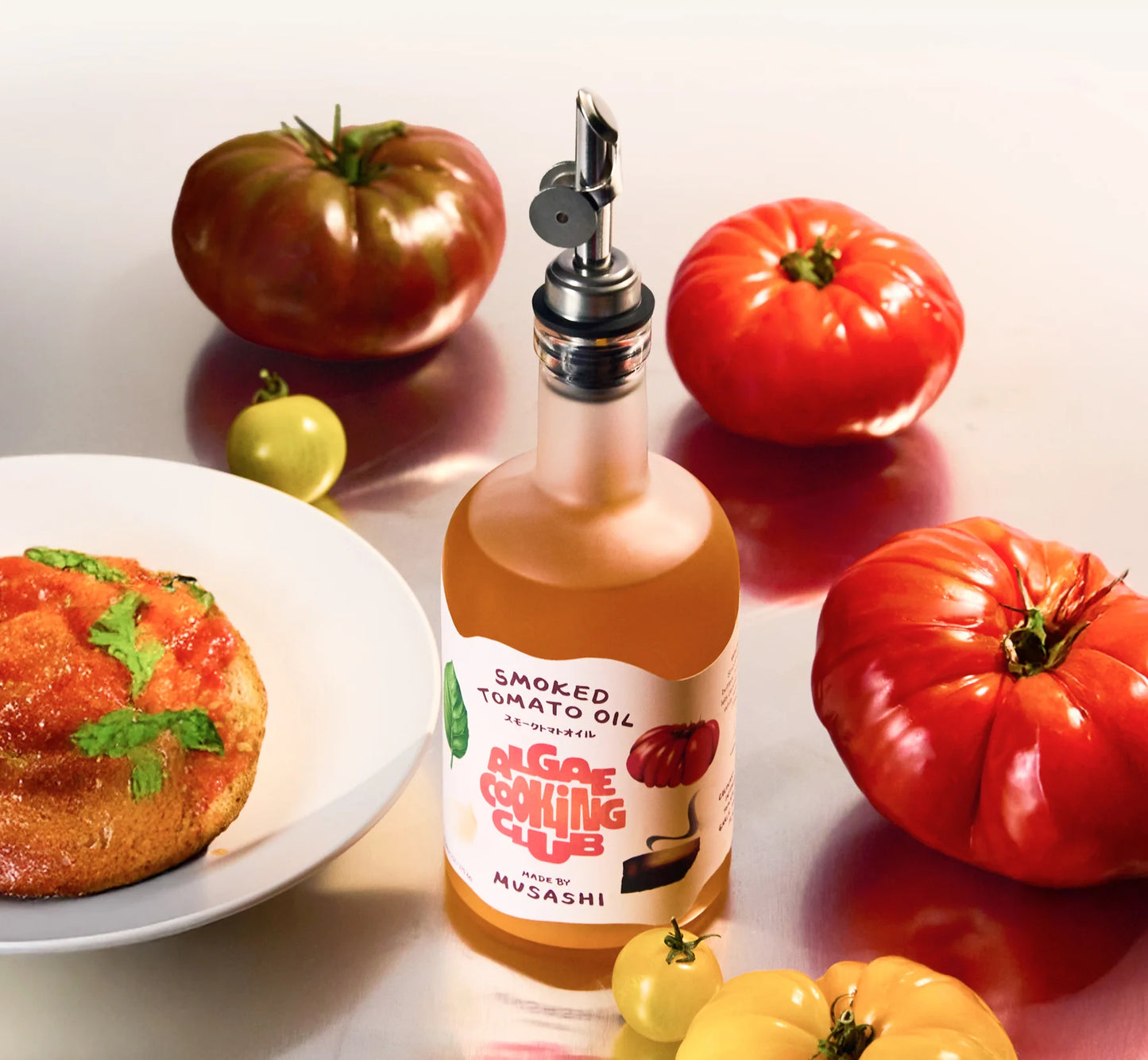 Smoked Tomato Algae Cooking Oil 12.7oz Bottle